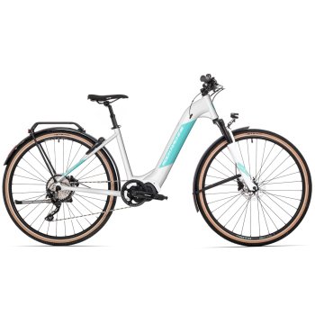 ROCK MACHINE Crossride e400 Lady Touring Gloss Pearl White/Light Mint