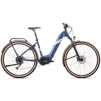 ROCK MACHINE Crossride e400 Touring Gloss Metallic Navy/Silver