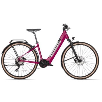ROCK MACHINE Crossride INT e450 Lady Touring Matte Crimson/Silver