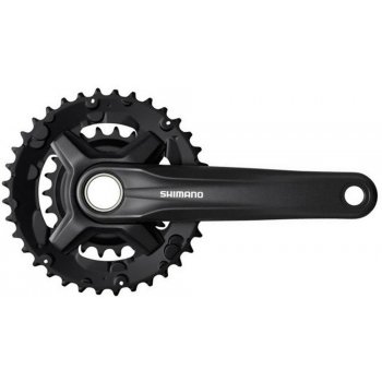 SHIMANO Kliky SHIMANO FC-MT210-B2, 175mm 36-22 zubů, černé, 9 speed, bez krytu, Boost