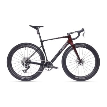 SUPERIOR XR 9.9 GR / Matte Carbon / Gloss Red